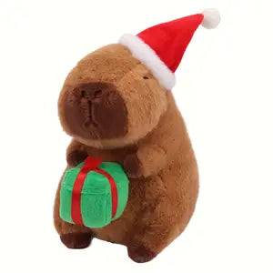 Kapibara z prezentem